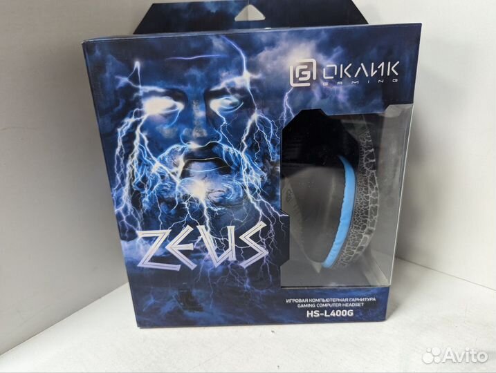 Наушники Проводные Накладные Oklick HS-L400G