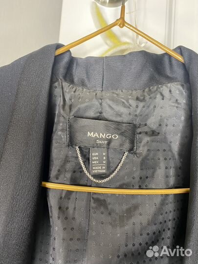 Mango suit пиджак черный М