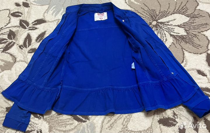 3 джинсовки для девочки 10-12 лет