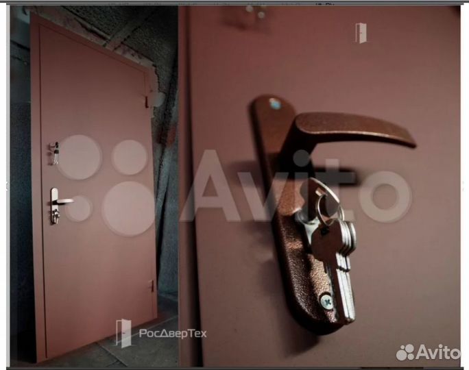 Тамбурная дверь металлическая