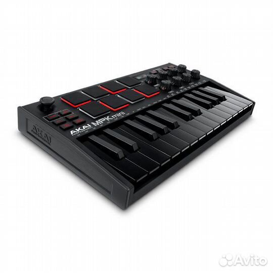 Midi-клавиатура Akai MPK Mini MK3 (черная)