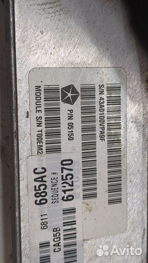 Блок управления двигателем Jeep Grand Cherokee, 20