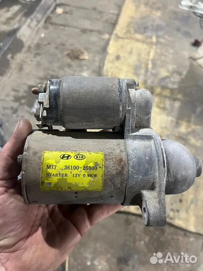 Стартер на Kia Rio 2