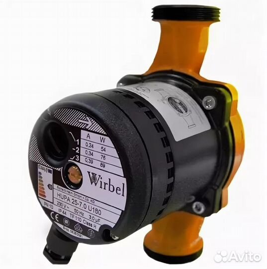 Насос циркуляционный wirbel HUP 15-1.5 u 130 распр