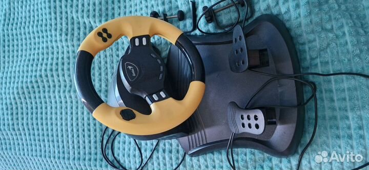 Игровой руль Genius speed wheel RV