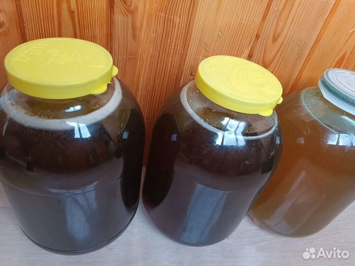 Мёд разнотравье домашний