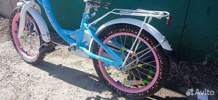 Велосипед для девочки 16 дюймов