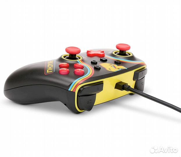 Геймпад проводной PowerA Wired Controller для Nintendo Switch (Pikachu Arcade)