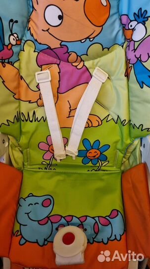 Стульчик для кормления chicco polly