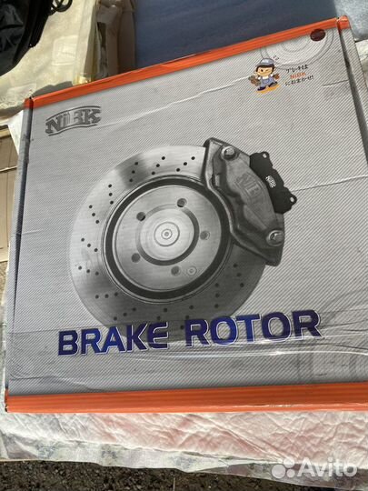 Комплект тормозных дисков для LC200 nibk