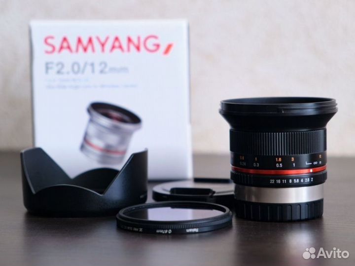 Объектив Samyang 12mm f 2.0 Fujifilm