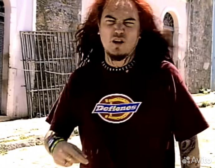 Футболка type dickies deftones y2k оверсайз