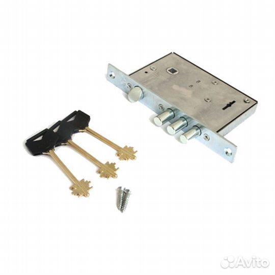 Замок врезной REX 1.7 (1.04.27) 3кл. 3риг. с заще