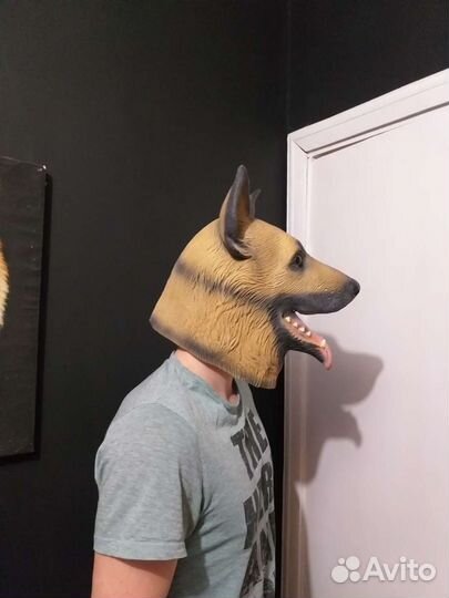 Маска собаки (новогодний костюм)