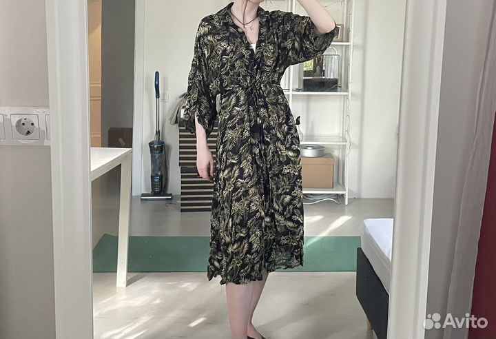 Платье халат Zara