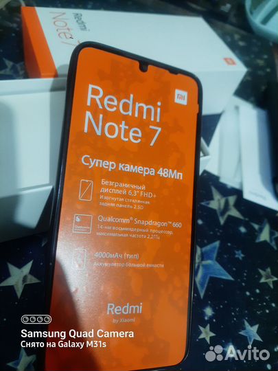 Xiaomi Redmi Note 7, 4/128 ГБ