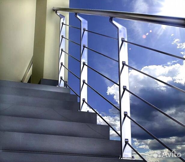 Перила для лестниц из нержавеющей стали