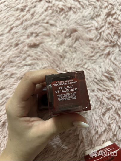 Пустой флакон Tom ford cherry