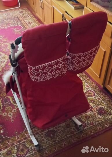 Детские зимние санки