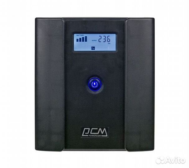 Интерактивный ибп Powercom Raptor RPT-1025AP LCD 1