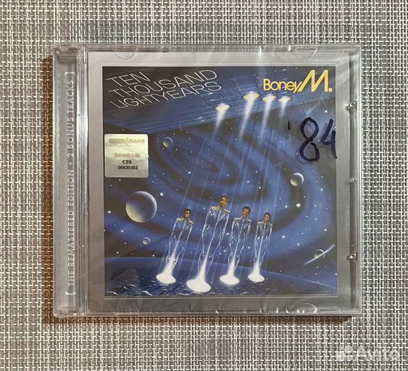 Boney M - Ten Thousand Light Years CD Rus