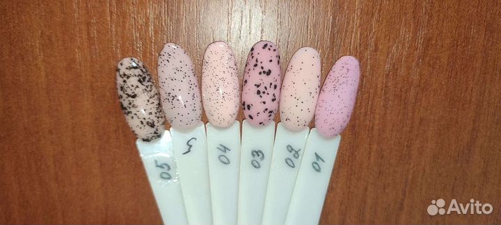 Топ для гель лака с разными эффектами