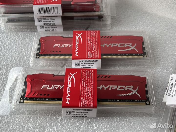 Оперативная память ddr3 16gb 1866 HyperX