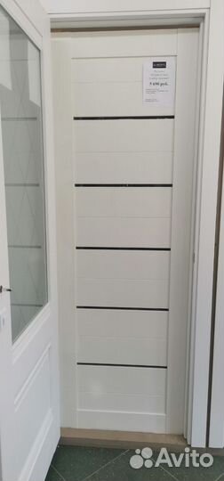 Двери межкомнатные белые