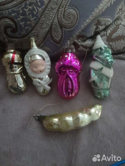Елочные игрушки СССР