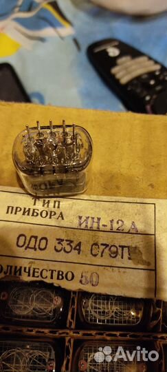 Лампы индикаторные Новые ин-12А 35 шт ин-12Б 6 шт