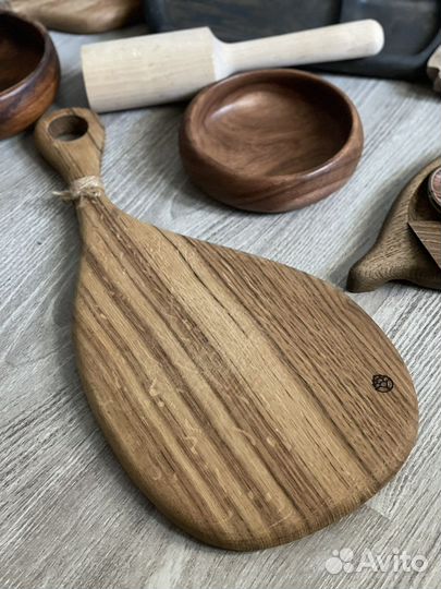 Новая деревянная посуда комплект