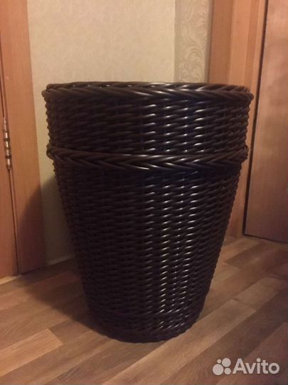 Кашпо из экоротанга