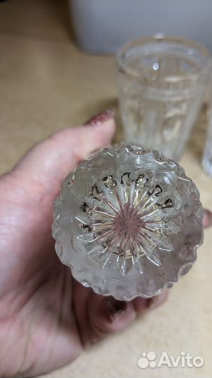 Хрустальные стаканы СССР