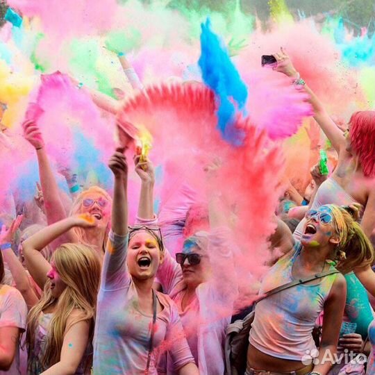 Фестивальные Краски Холи желтый 100 г