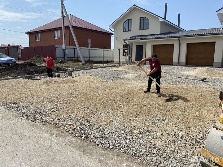 Асфальтирование укладка асфальта благоустройство