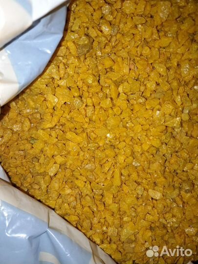 Грунт аквариумный желтый