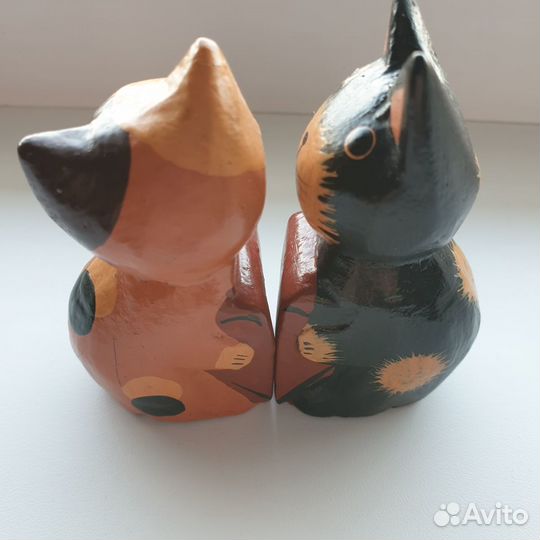 Фигурки котики влюблённые сувенир 14 февраля