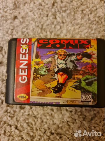 Картридж Comix Zone для Sega Mega Drive