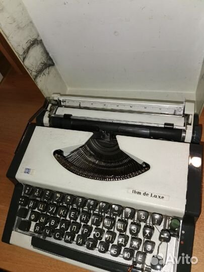 Печатная машинка unis tbm de Luxe