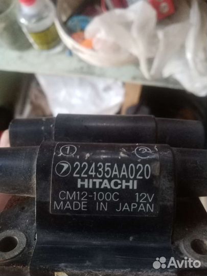 Катушка зажигания subaru impreza