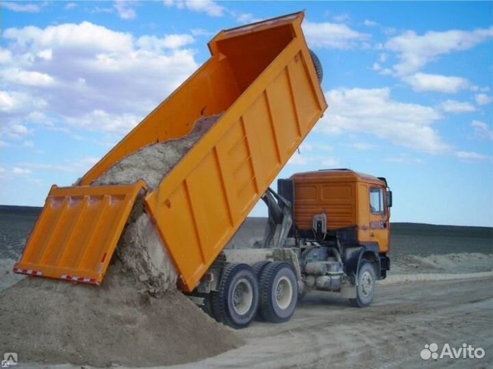 Песок \ Отсев гранитный сеяный крупный от 3кубов