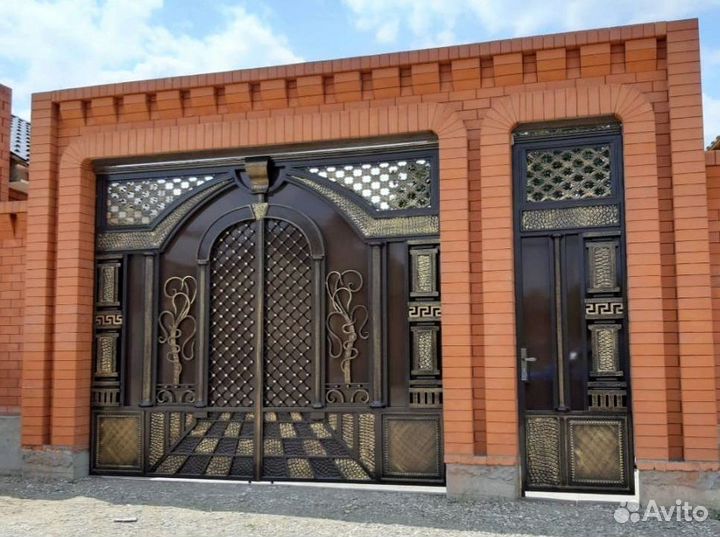 Кованные ворота и калитки