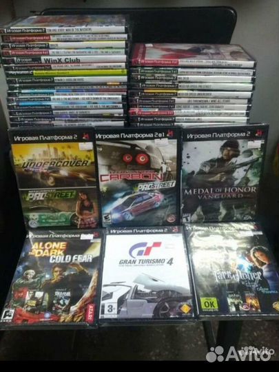 Игры на прошитую PlayStation 2 диски