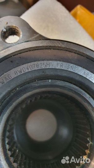 Оригинальный подшипник ступицы задней audu q7