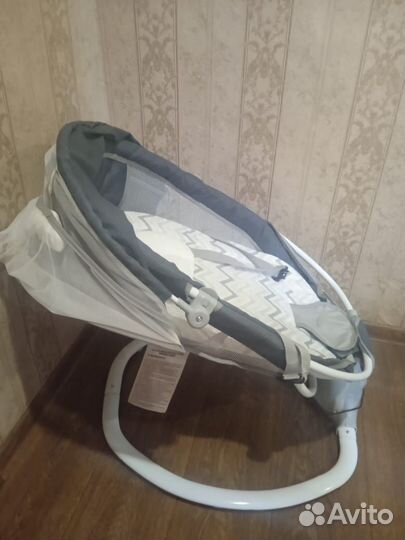 Качель шезлонг для новорождённых