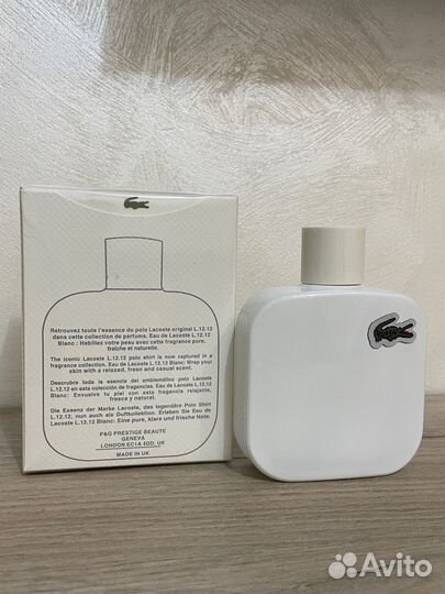 Lacoste Eau De L.12.12 Blanc