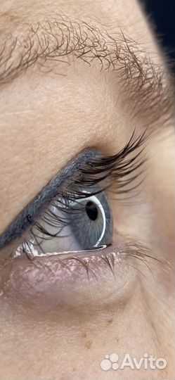 Ламинирование ресниц, полировка волос