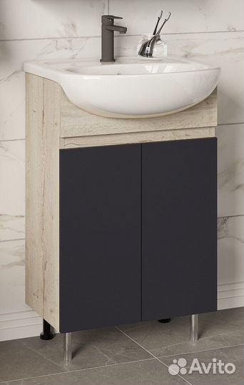 Тумба с раковиной Misty Поло О-Пол07060-0142дп