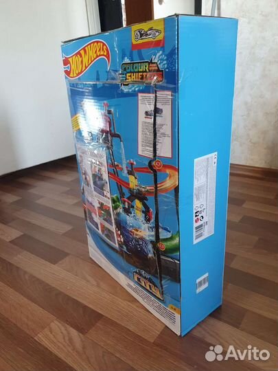Игровой набор hot wheels автомойка