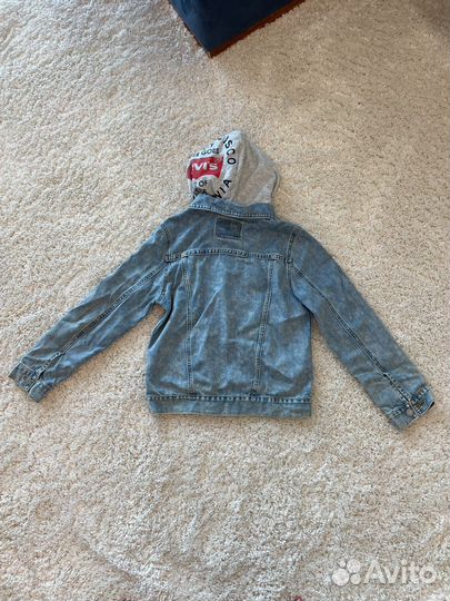 Джинсовая куртка levis детская